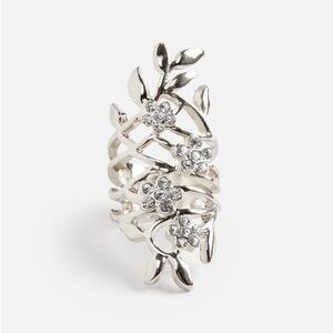 Leaf Medley Silver Ring